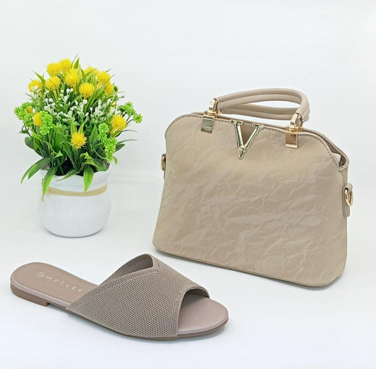 Ensemble sac et chaussures pour femme