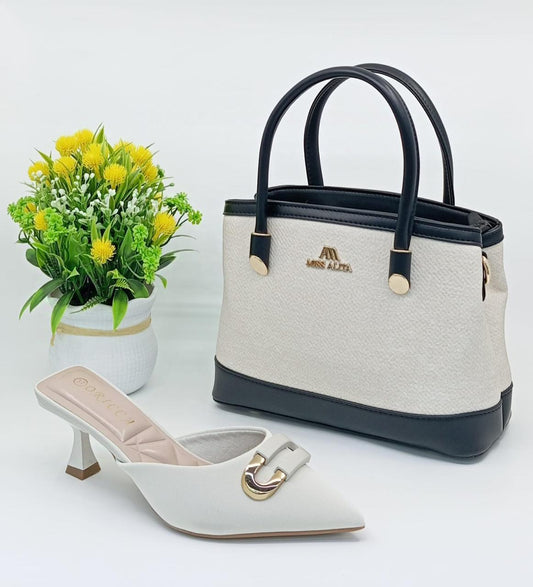 Ladies set bag and shoe