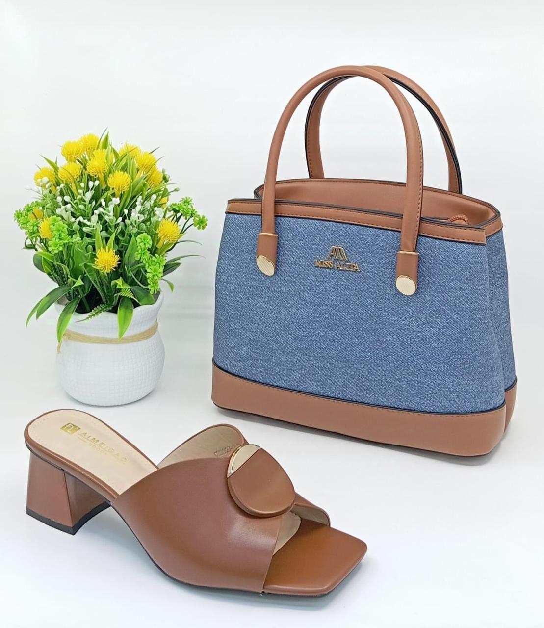 Ensemble sac et chaussures pour femme