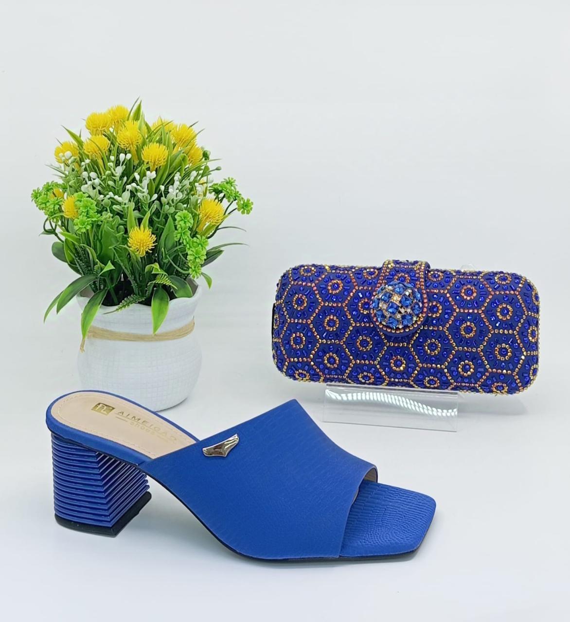 women's clutch and shoes